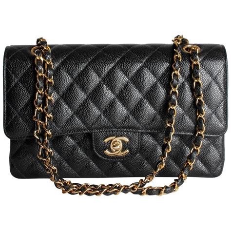 chanel classic medium flap bag caviar|Classic Handbags .